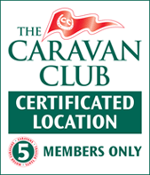 homeleigh caravan certificated location