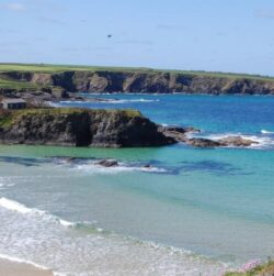 Sea Views at Trevone Bay in Cornwall